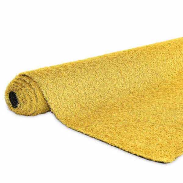 Encontraproduto.com.br - Grama Sintética Amarela 20mm com proteção UV e Anti-Fungo (por metro quadrado)