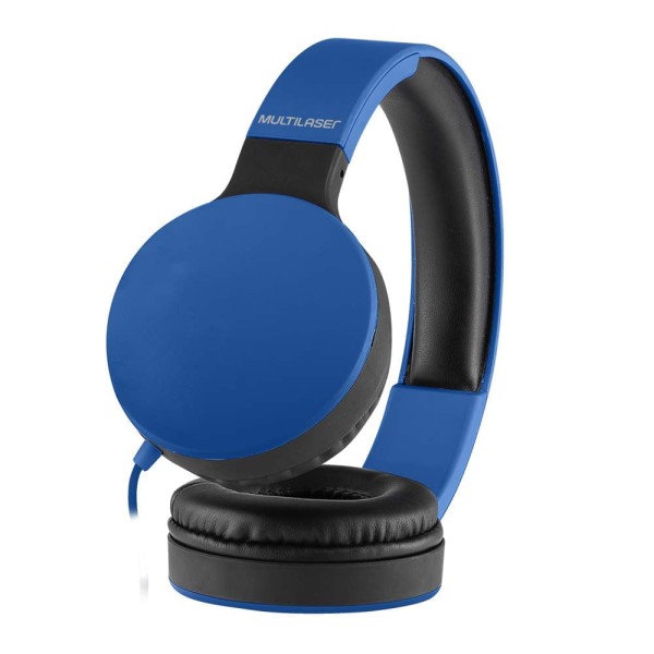 Encontraproduto.com.br - Fone De Ouvido Dobrável New Fun P2 Azul Multi - PH272OUT [Reembalado]