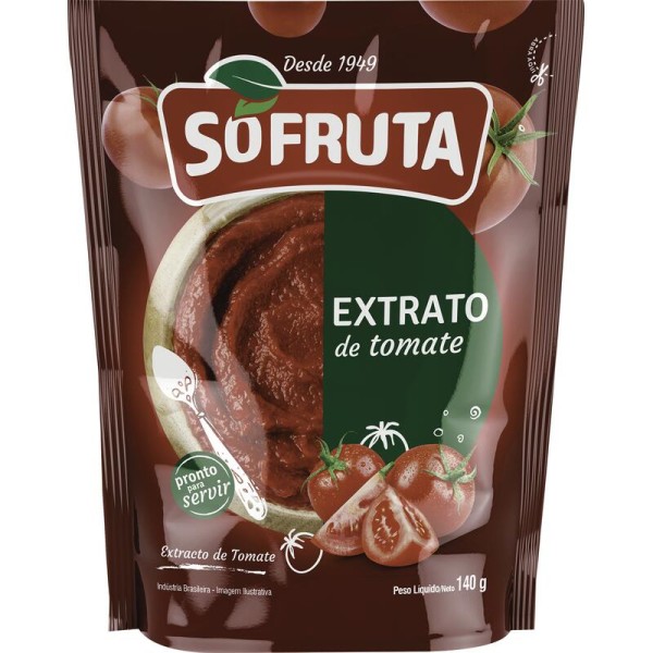Encontraproduto.com.br - Extrato de Tomate Sófruta Pouch com 140g