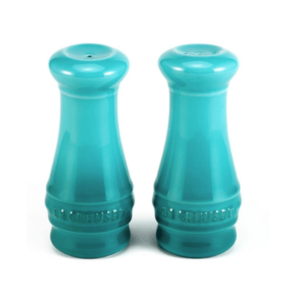 Saleiro E Pimenteiro Azul Caribe 2 Peças 110Ml - Le Creuset