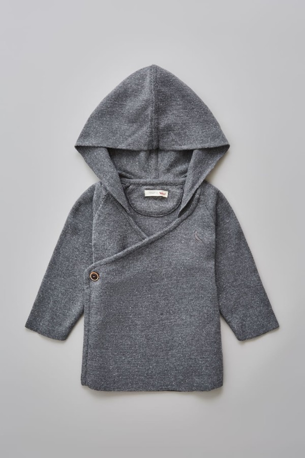 CARDIGAN RESERVA MINI BEBÊ TRICÔ BÁSICO
