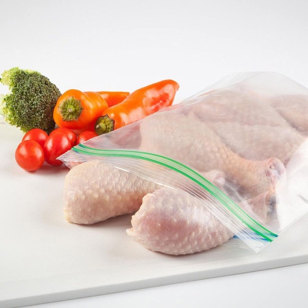 Encontraproduto.com.br - 8 Sacos Herméticoss Para Alimentos Fecho Duplo 3L Sanremo