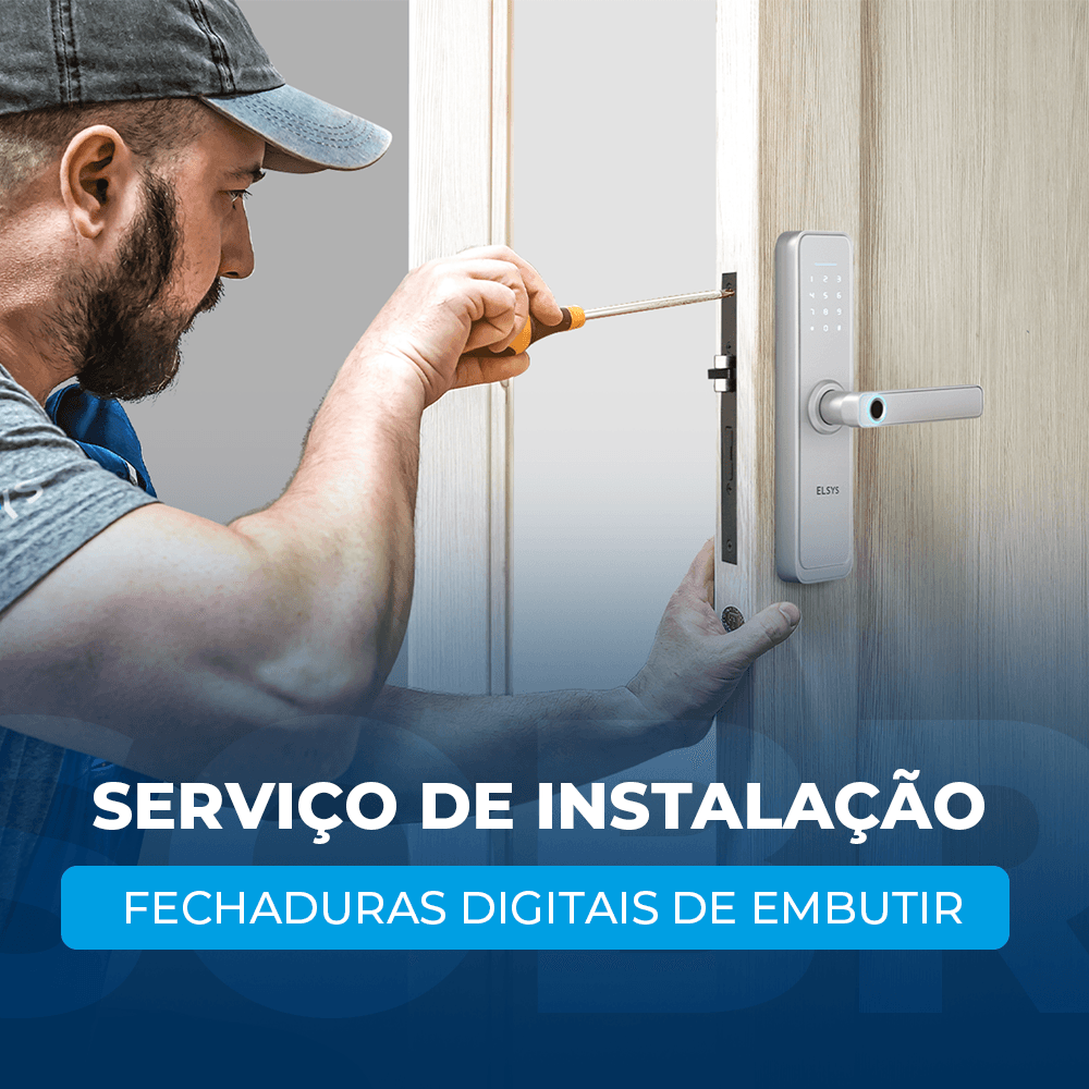 Serviço de Instalação de Fechaduras Digitais de Embutir Elsys