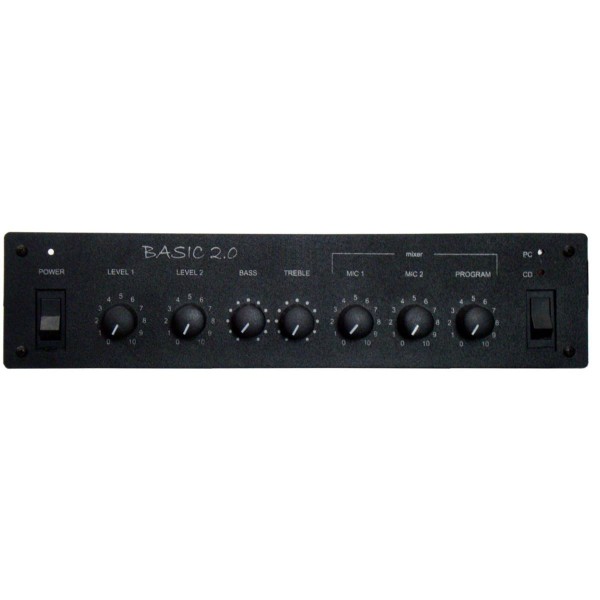 Encontraproduto.com.br - Amplificador Para Som Ambiente BASIC 2.0 - Sankya