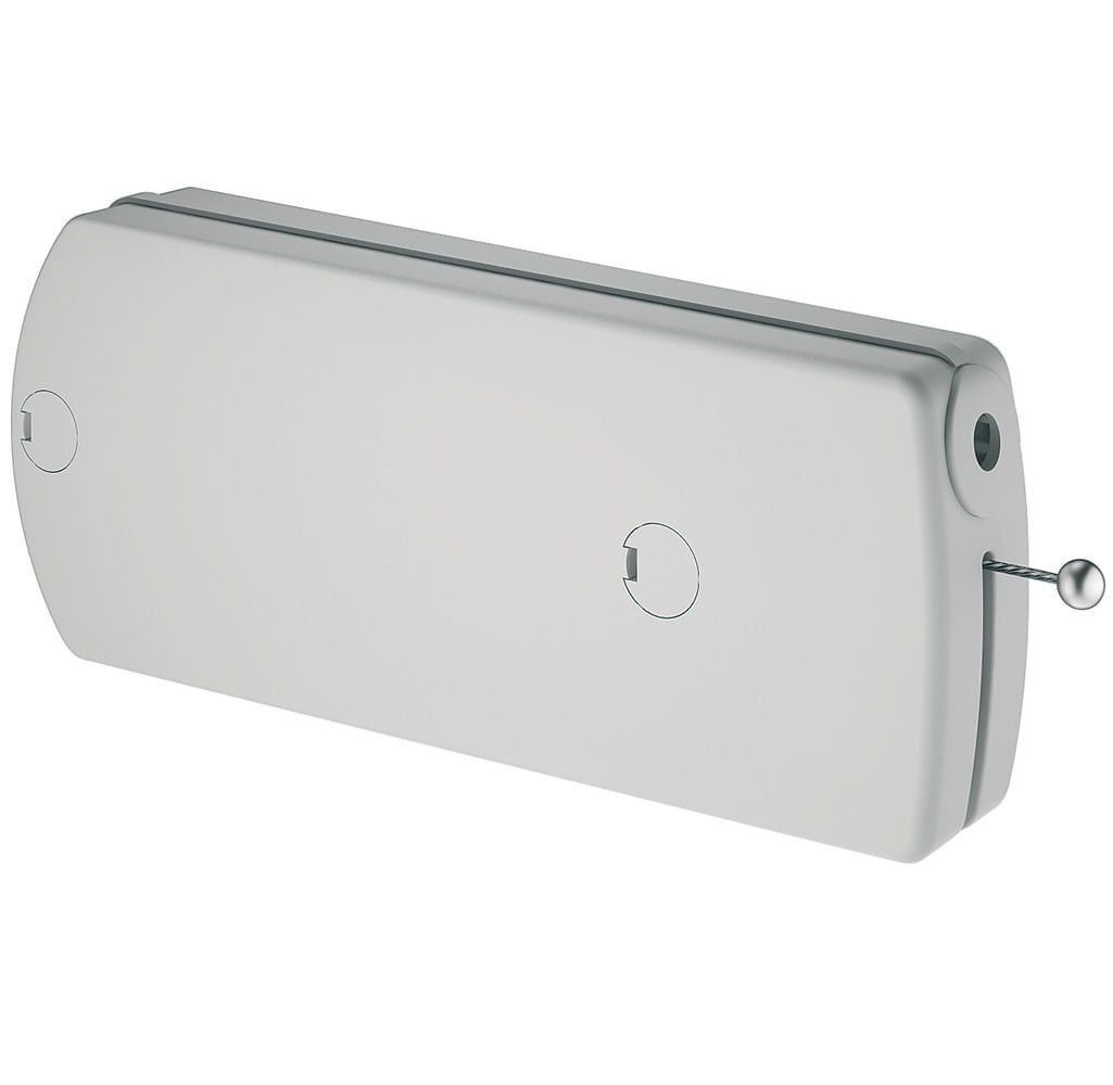 Articulador para Porta Basculante Abertura para Baixo Junior D 140N Cinza Hafele