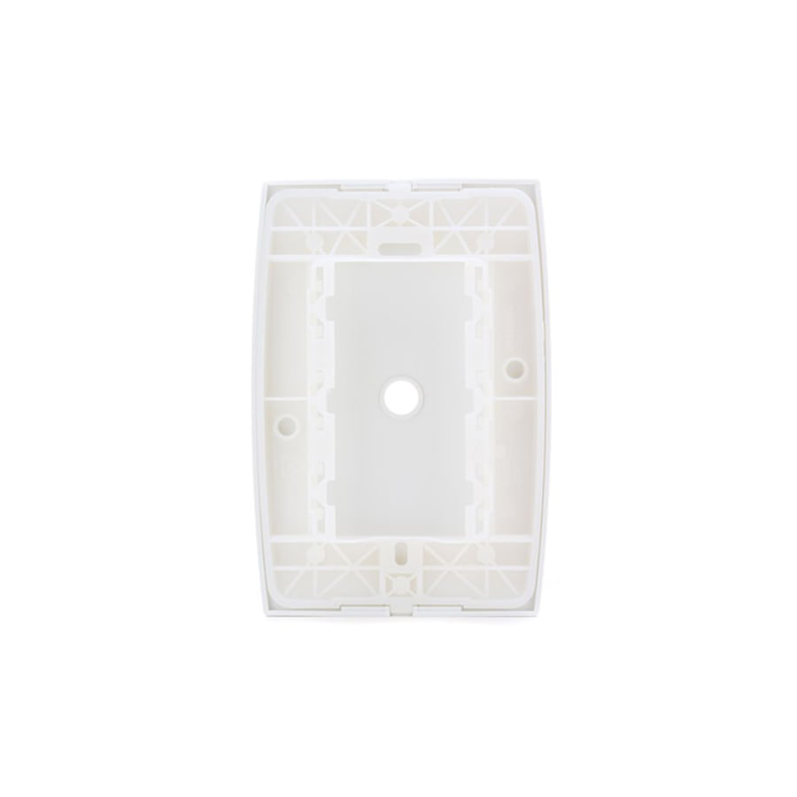 Encontraproduto.com.br - Conjunto Placa Cega Com Furo 9,5Mm Com Suporte 4X2 Branco Ilus - Soprano