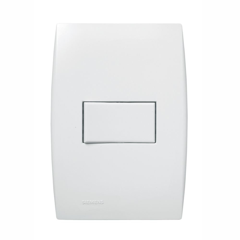 Encontraproduto.com.br - Conjunto 1 Interruptor Simples Horizontal 10Ax 250V~ 4X2 Branco Ilus - Soprano