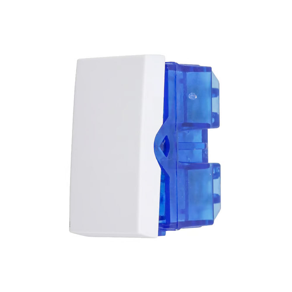 Encontraproduto.com.br - Módulo Interruptor Simples 16A Branco Delta Mondo - Soprano