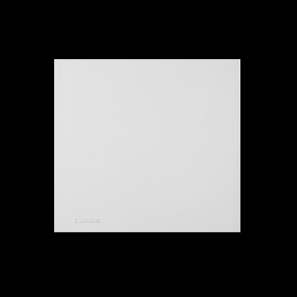 Placa Cega Branco Delta Mondo - Soprano