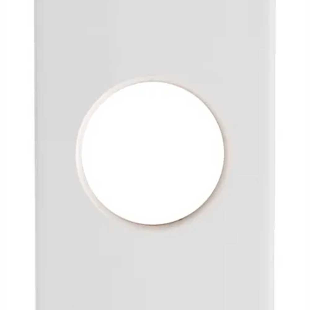 Encontraproduto.com.br - Módulo Cego com Furo Branco Delta Mondo - Soprano