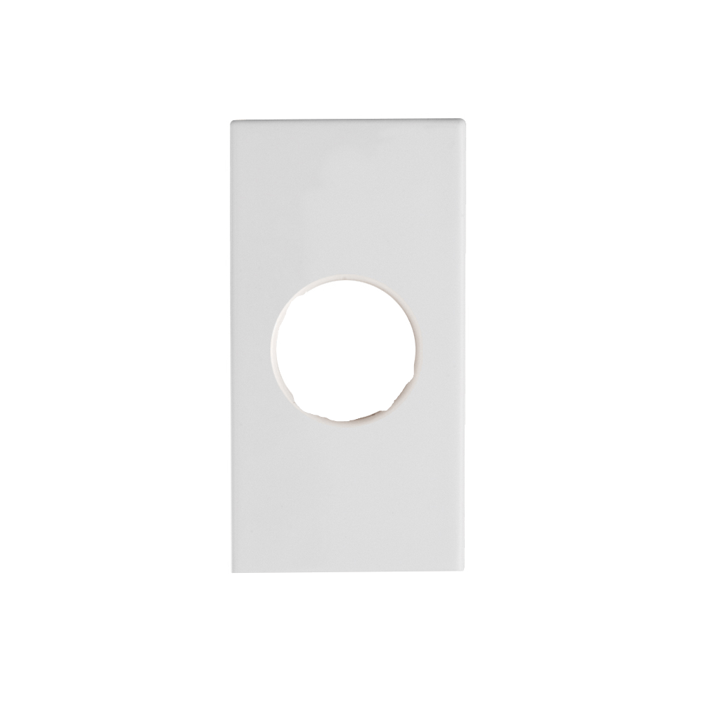 Encontraproduto.com.br - Módulo Cego com Furo Branco Delta Mondo - Soprano