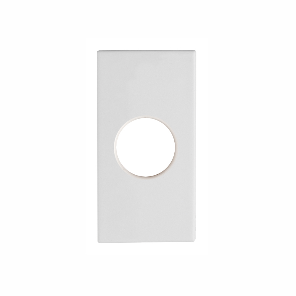 Encontraproduto.com.br - Módulo Cego com Furo Branco Delta Mondo - Soprano