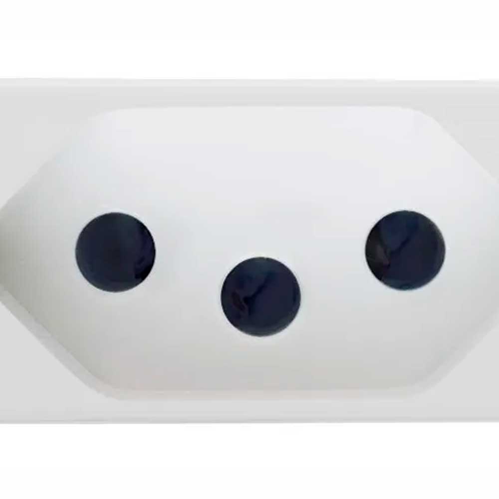 Encontraproduto.com.br - Módulo Tomada 20A Branco Delta Mondo - Soprano