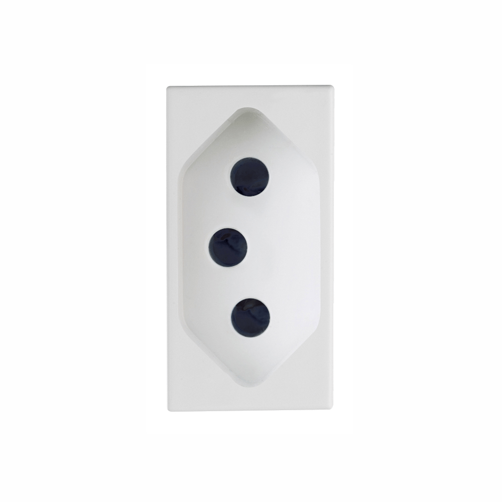 Encontraproduto.com.br - Módulo Tomada 20A Branco Delta Mondo - Soprano