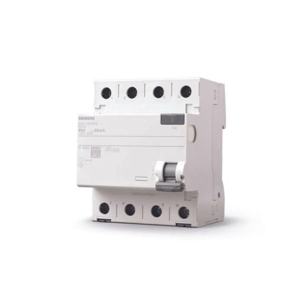 Encontraproduto.com.br - Interruptor Dr Fuga 4P 30Ma 40A Ac 5Sv5344-0Mb Siemens
