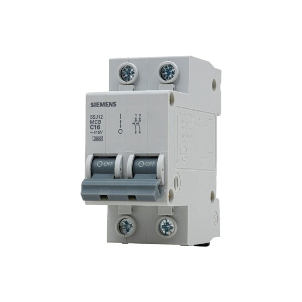 Disjuntor Din Bipolar 127/220v 16a Tipo C - 5sj12167mb - Iriel