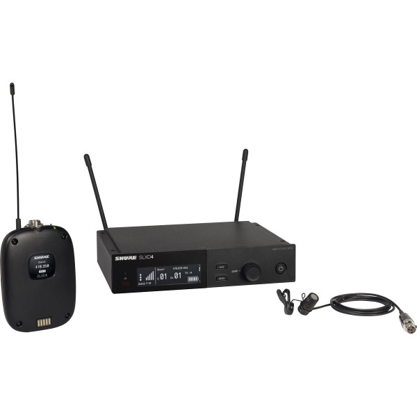 Encontraproduto.com.br - Microfone Sem Fio Lapela SLXD-14BR/85 L55 - Shure