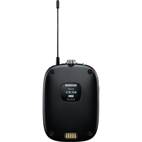Encontraproduto.com.br - Microfone Sem Fio Lapela SLXD-14BR/85 L55 - Shure