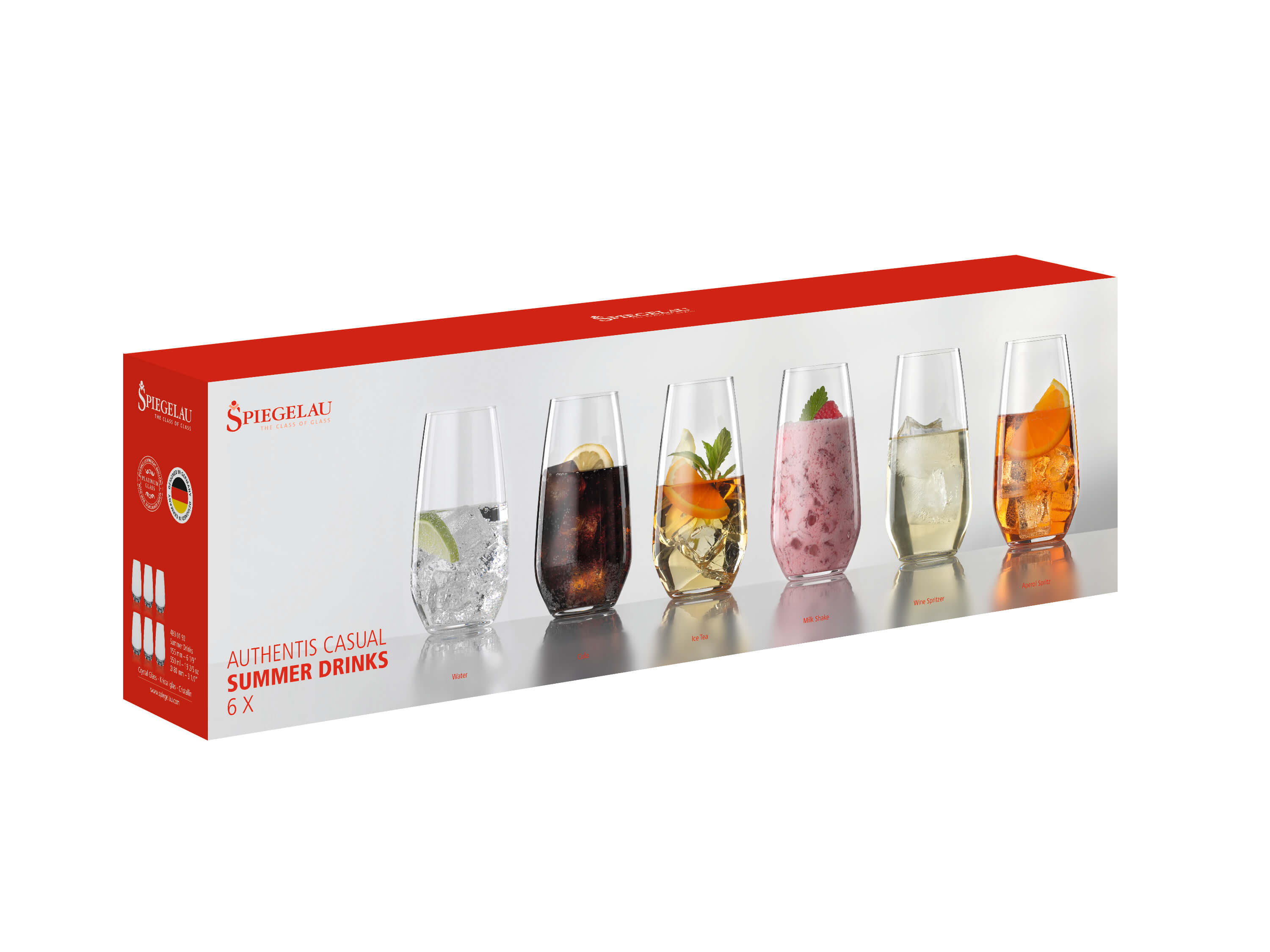 Encontraproduto.com.br - 6 Copos Alto Authentis 550ml Spiegelau
