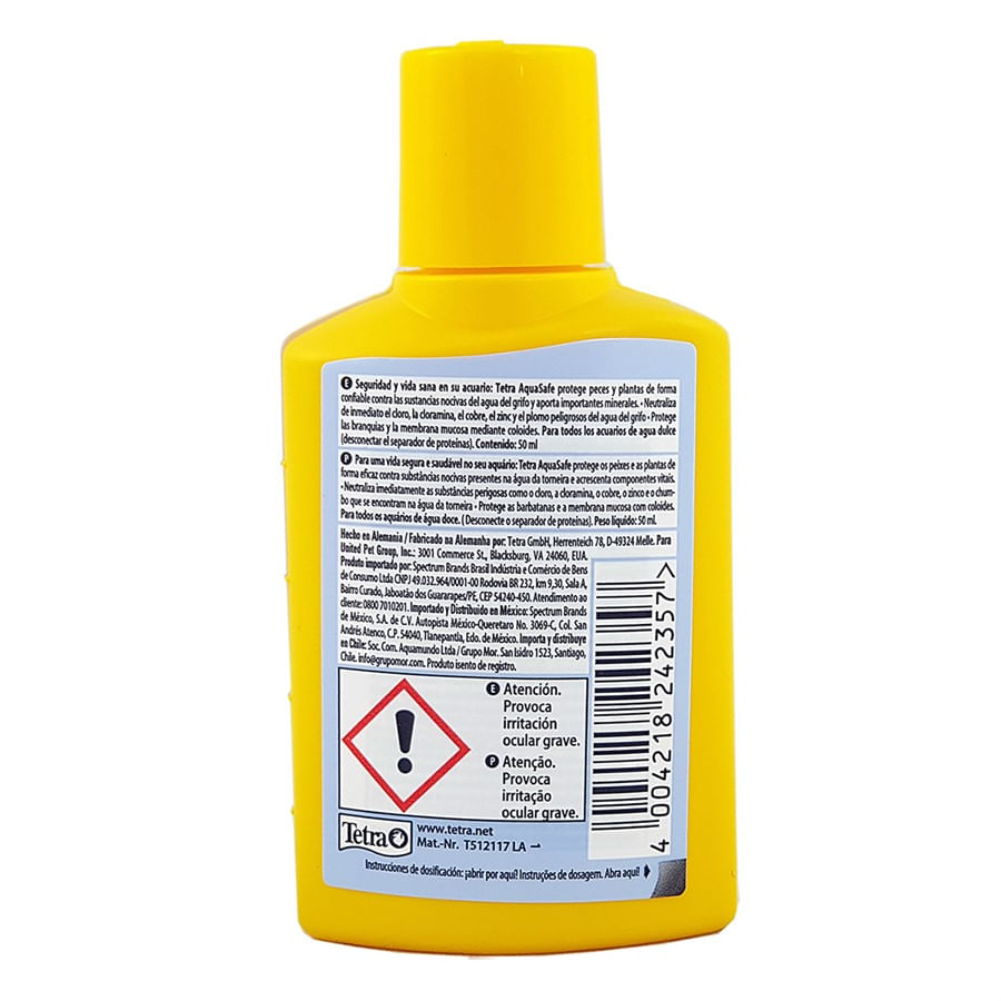 Encontraproduto.com.br - Aqua Safe 50ml Tetra Condicionador aquário