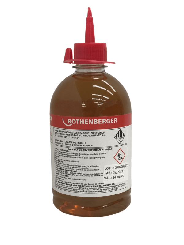 Encontraproduto.com.br - Fluido De Corte 0.5L Rocut Br Óleo De Corte 08000001BR Rothenberger