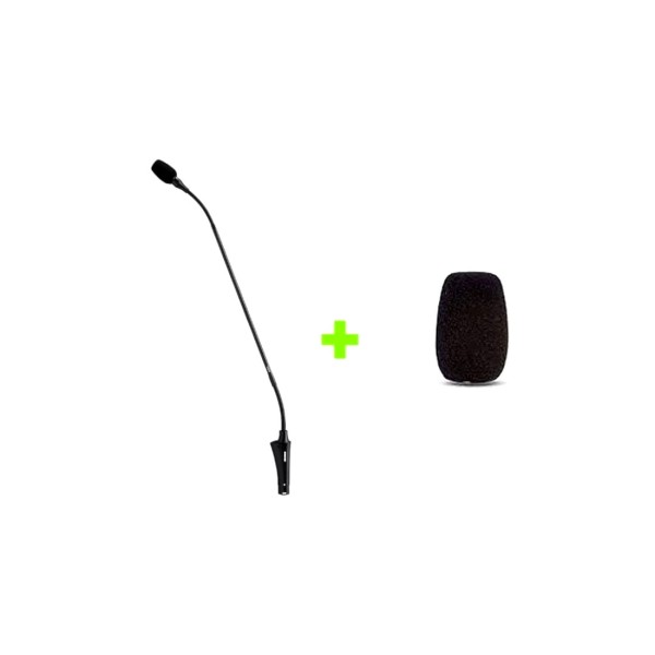 Encontraproduto.com.br - Kit Microfone Gooseneck CVG18-BC + Windscreen ACVG4WSB