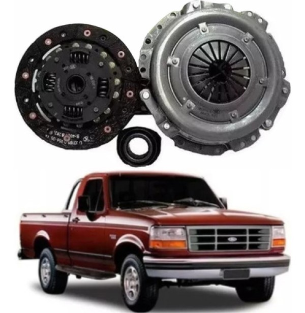 Encontraproduto.com.br - Kit Embreagem F-1000 4.3 1996 A 1998 Mwm Com Rolamento