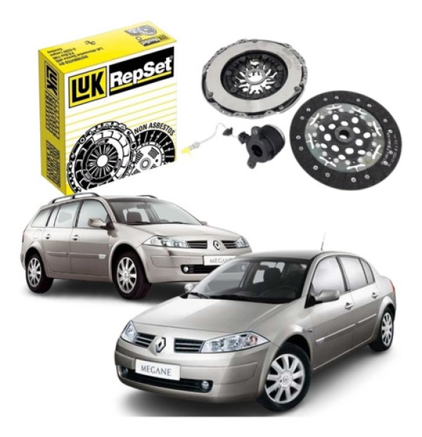 Kit de Embreagem RepSet Pro Mégane Grand Tour 2007 em diante LuK 624 3200 34