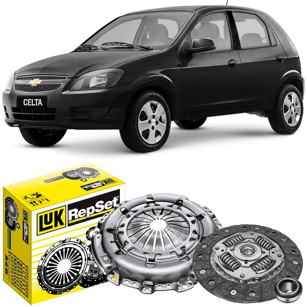 Encontraproduto.com.br - Kit Embreagem Chevrolet Prisma 1.0 1.4 2007 a 2018 Luk 6203236000