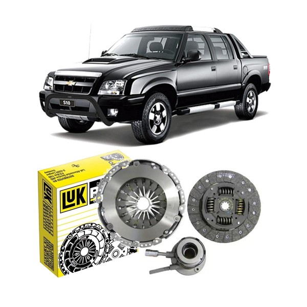 Encontraproduto.com.br - Kit Embreagem S-10 2.8 Turbo Diesel 2001 A 2011 Com Atuador