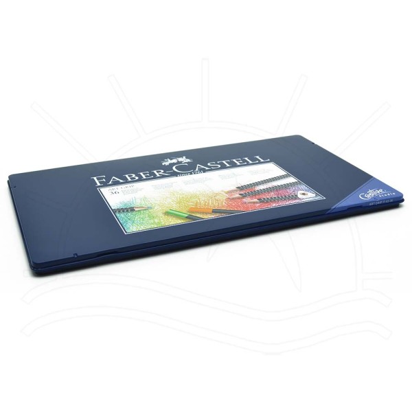 Encontraproduto.com.br - Lápis de Cor Art Grip Creative Studio Faber-Castell Lata - 36 Cores