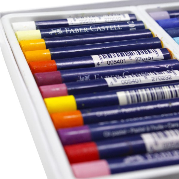 Encontraproduto.com.br - Giz Pastel Oleoso Creative Studio Estojo com 36 Cores Faber-Castell