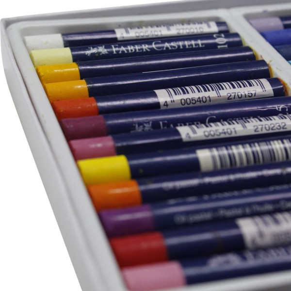 Encontraproduto.com.br - Giz Pastel Oleoso Creative Studio Estojo com 36 Cores Faber-Castell