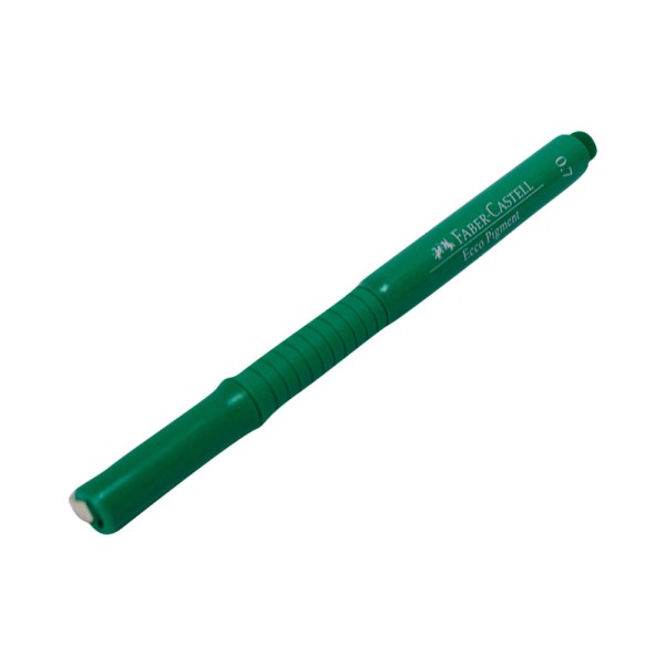 Encontraproduto.com.br - Caneta Nankin Faber-Castell ECCO Pigment Verde 0.5 mm