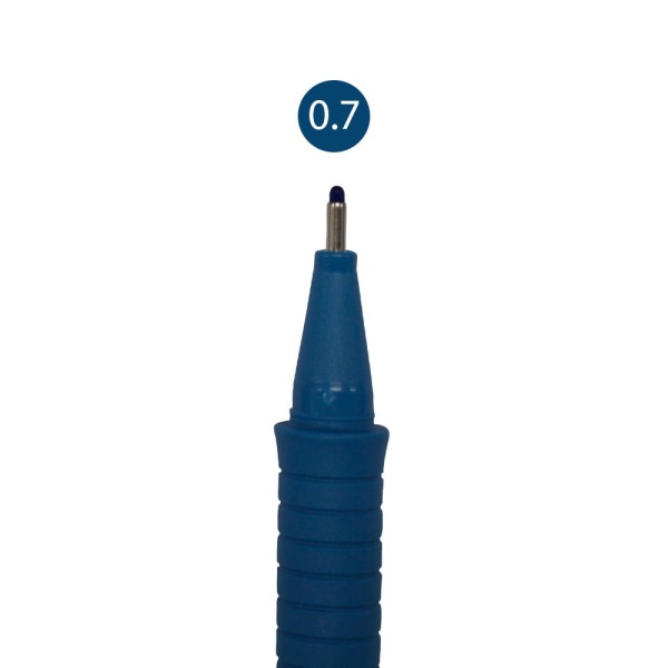 Encontraproduto.com.br - Caneta Nankin Faber-Castell ECCO Pigment Azul 0.7 mm