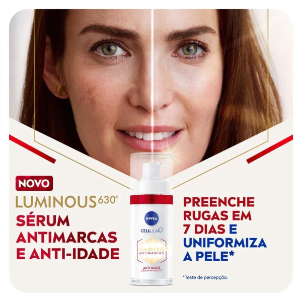 Encontraproduto.com.br - Sérum Facial NIVEA Cellular Luminous 630 Antimarcas Anti-idade