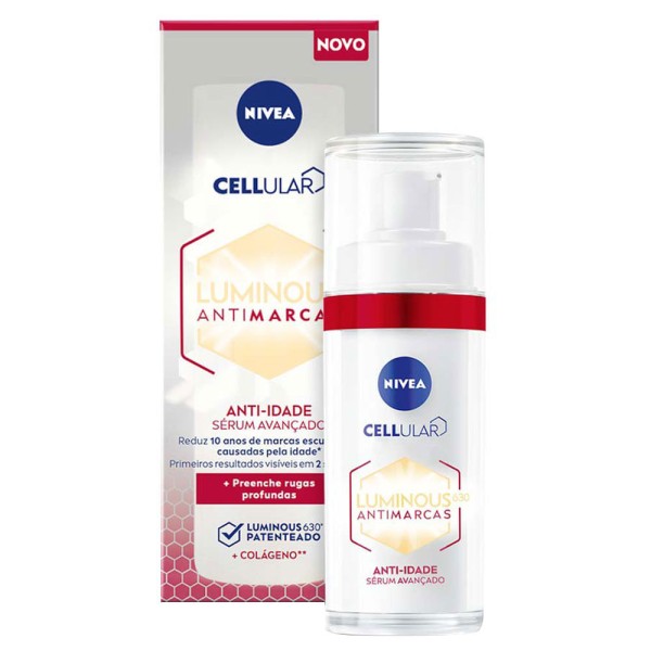 Encontraproduto.com.br - Sérum Facial NIVEA Cellular Luminous 630 Antimarcas Anti-idade
