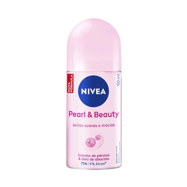 NIVEA Desodorante Antitranspirante Roll On Pearl & Beauty 50ml