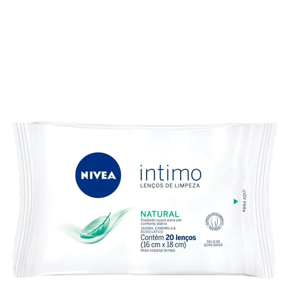 Encontraproduto.com.br - NIVEA LENCOS INTIMO NATURAL C/20 @