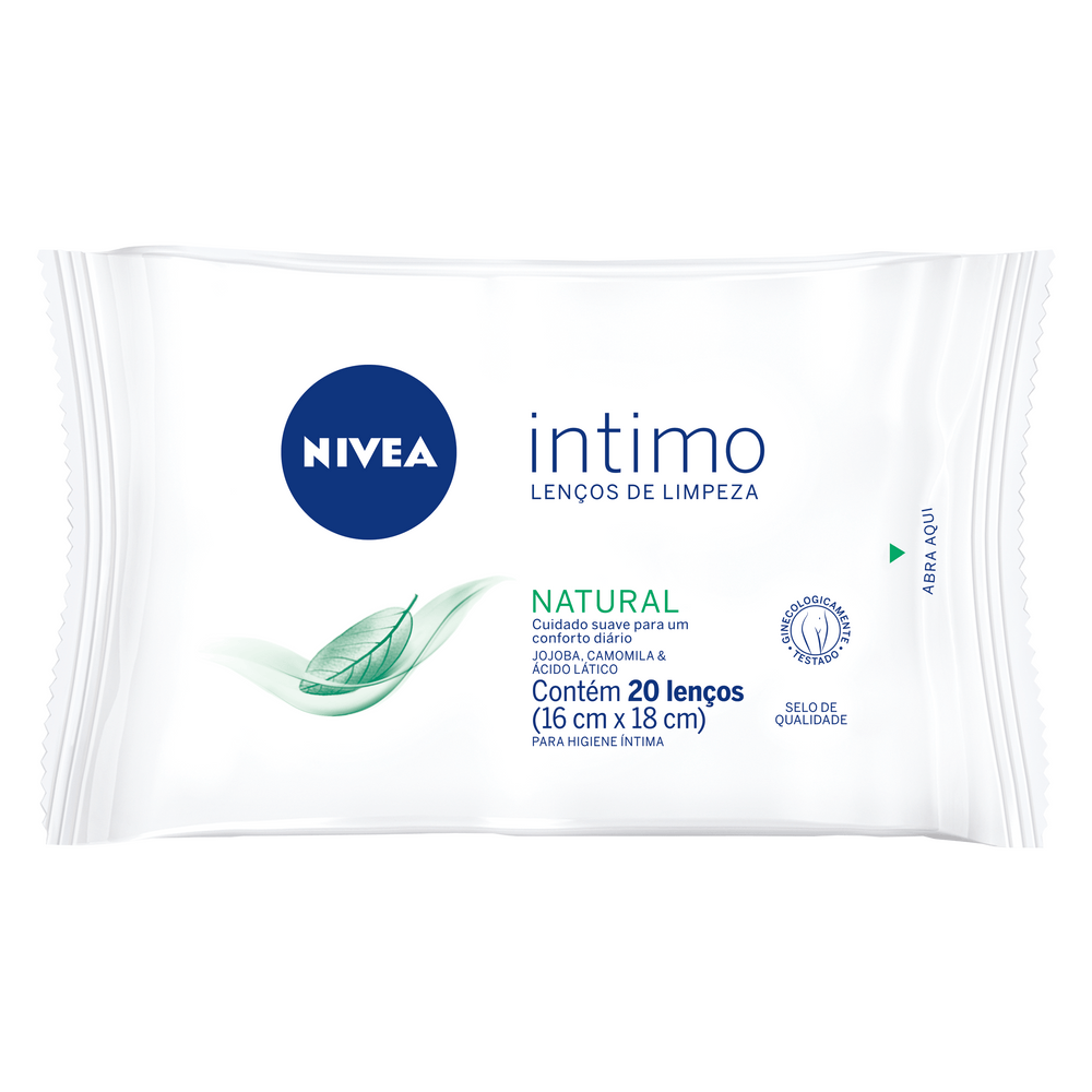 Encontraproduto.com.br - NIVEA LENCOS INTIMO NATURAL C/20 @