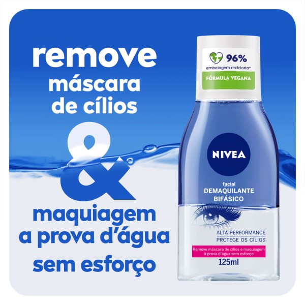 Encontraproduto.com.br - Óleo Demaquilante Nivea Visage Bifasico 125Ml - Nivea Visage