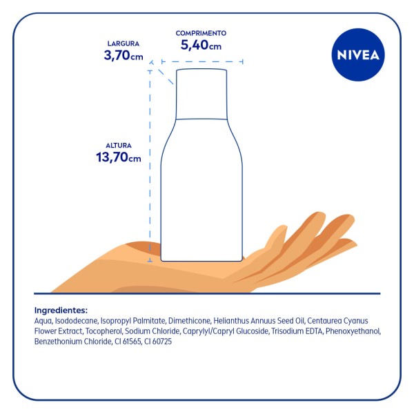 Encontraproduto.com.br - Óleo Demaquilante Nivea Visage Bifasico 125Ml - Nivea Visage