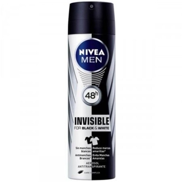 Encontraproduto.com.br - Desodorante Nivea Men Invisible For Black & White Aerossol 150ml