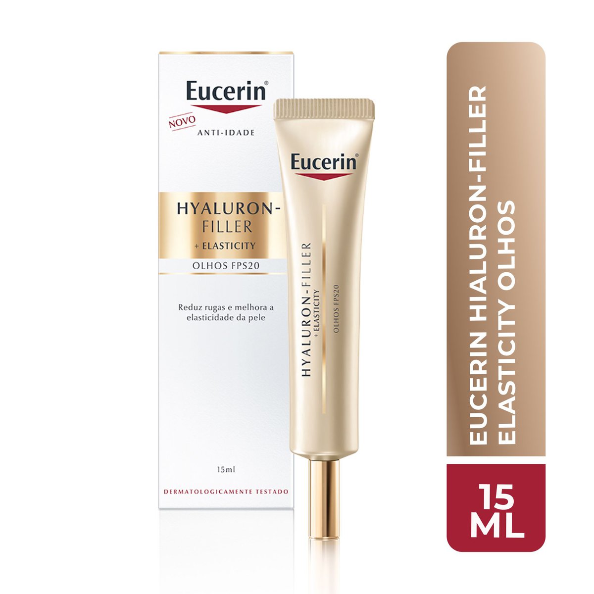 Encontraproduto.com.br - Creme Facial Antirrugas Hyaluron Filler Elasticity Eucerin 15ml