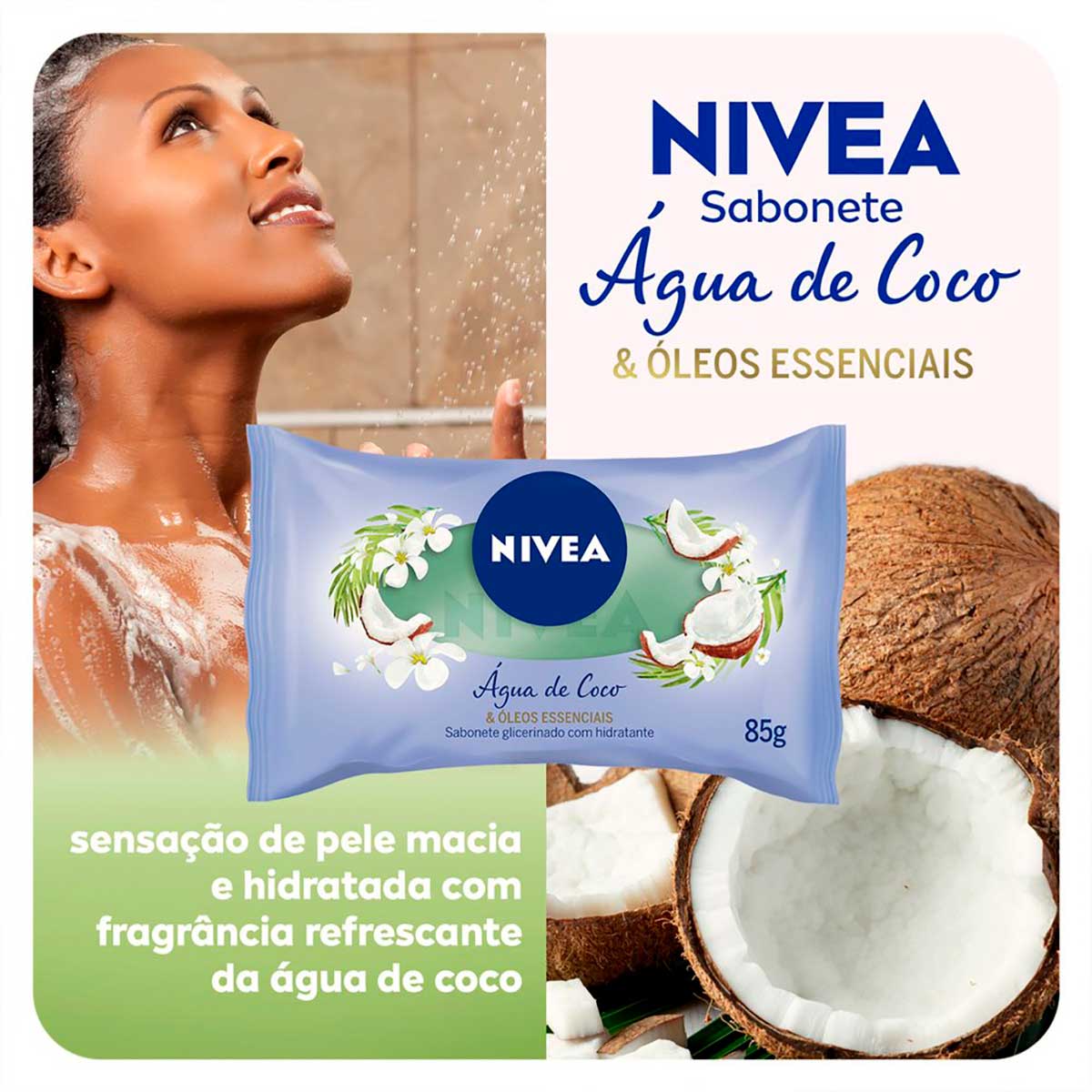 Encontraproduto.com.br - Sabonete Barra Nivea Água de Coco 85g