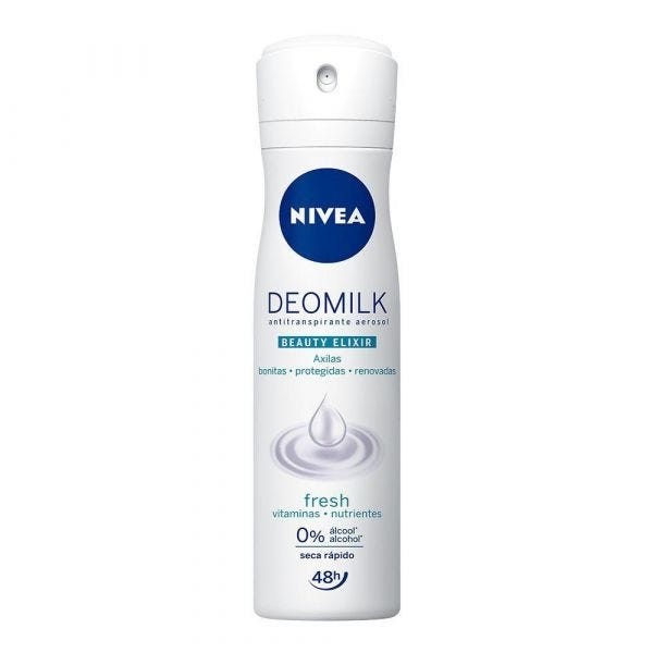 NIVEA Desodorante Antitranspirante Aerosol Deomilk Fresh 150ml