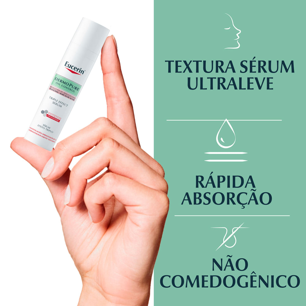Encontraproduto.com.br - Sérum Facial DermoPure Oil Control Eucerin Com 40ml