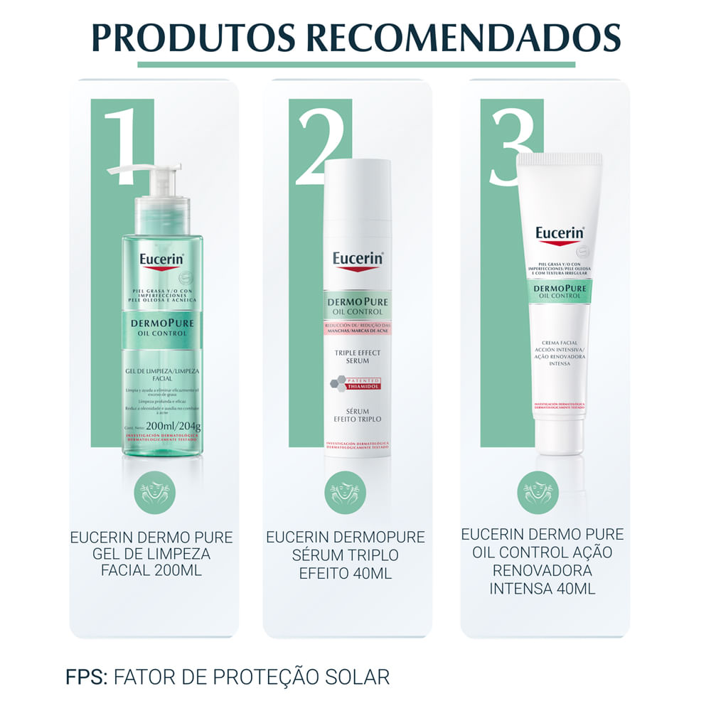 Encontraproduto.com.br - Sérum Facial DermoPure Oil Control Eucerin Com 40ml
