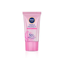 Protetor Solar Facial Nivea Sun FPS50 Tripla Proteção Extra Radiante 50ml