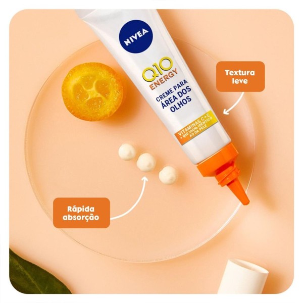 Encontraproduto.com.br - Creme Facial Nivea Q10 Energy Antissinais para os Olhos 15g